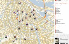 Amsterdam Printable Tourist Map | Sygic Travel - Amsterdam Street Map Printable