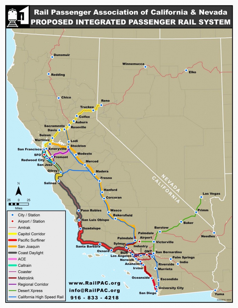 Amtrak Stations In California Map | Secretmuseum - Amtrak California Coast Map
