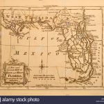 An Old Map Of The State Of Florida In America Made In 1764 For The   Florida Old Map