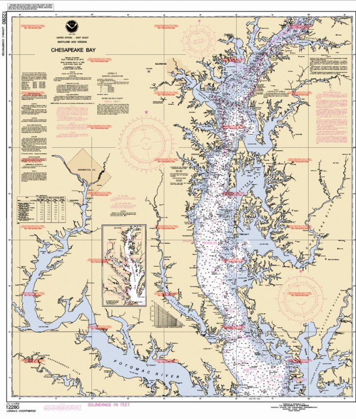 Printable Map Of Chesapeake Bay