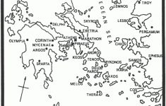 Ancient Greece Map For Coloring The Greeks Copy Their Culture From - Ancient Greece Map For Kids Printables