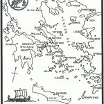 Ancient Greece Map For Coloring The Greeks Copy Their Culture From   Map Of Ancient Greece Printable