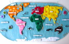 Animals Of The Ocean For The Montessori Wall Map &amp; Quietbook With - World Ocean Map Printable