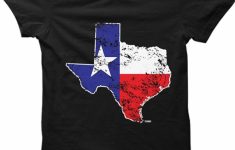 Anime Print Tee Texas State Map Usa Womens T Shirt Funny Printing T - Texas Not Texas Map T Shirt