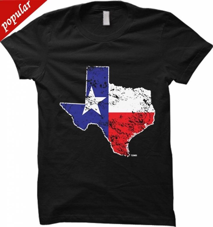 Texas Not Texas Map T Shirt
