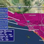 Another Heat Wave Expected In Southern California Monday – Cbs Los   Southern California Heat Map