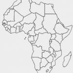 Another Similar But Sleeker Looking Free Printable Political Map Of   Free Printable Map Of Africa With Countries
