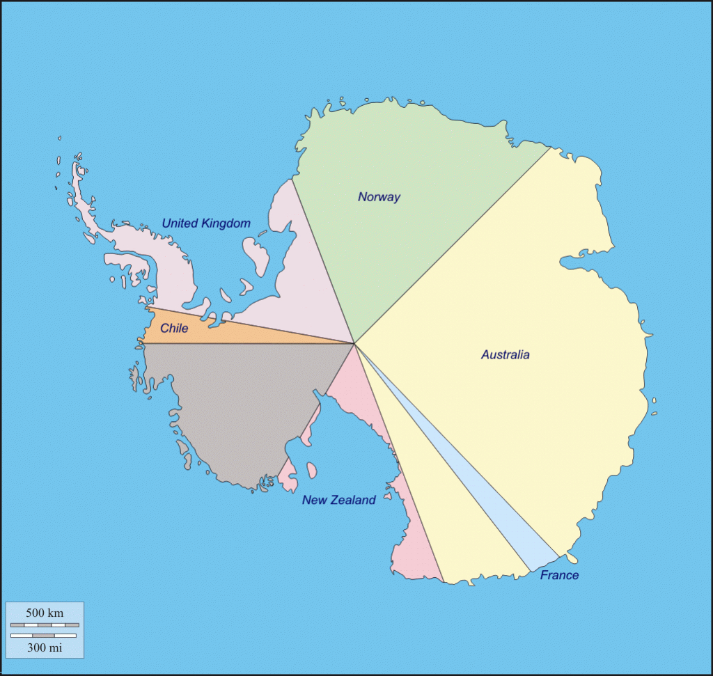 Antarctica Outline Map Printable Printable Maps