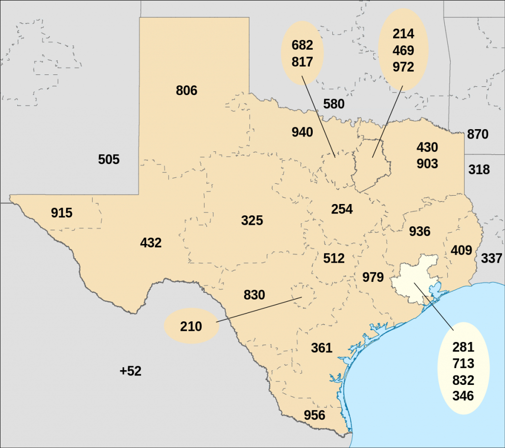 Area Codes 713, 281, 346, And 832 - Wikipedia - Porter Texas Map