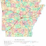 Arkansas Printable Map   Printable Map Of Arkansas