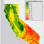Assessing Extreme Fire Risk For California   Sig   California Wildfire Risk Map