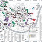 Athens Campus Parking Map | Ohio University   Ohio State Map Printable