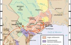 Atlas Map: Texas Revolution, 1836 - Texas Map 1836