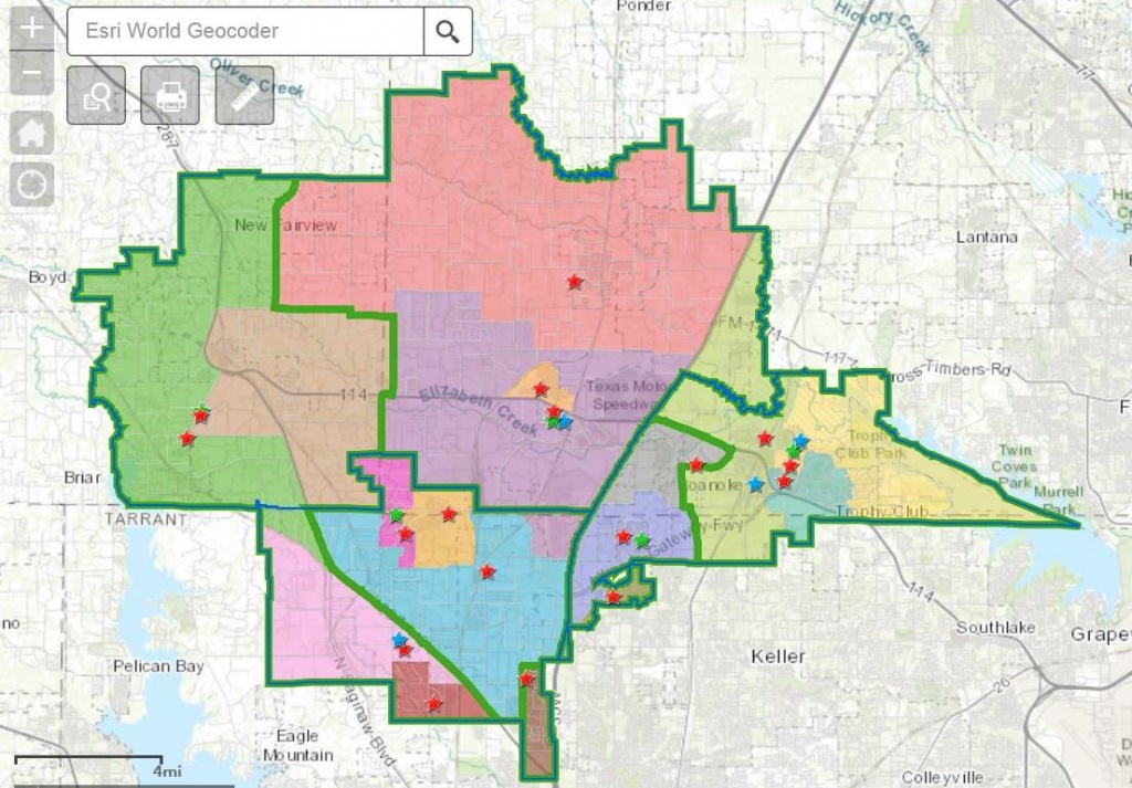Attendance Boundaries - Northwest Independent School District - Texas School District Map