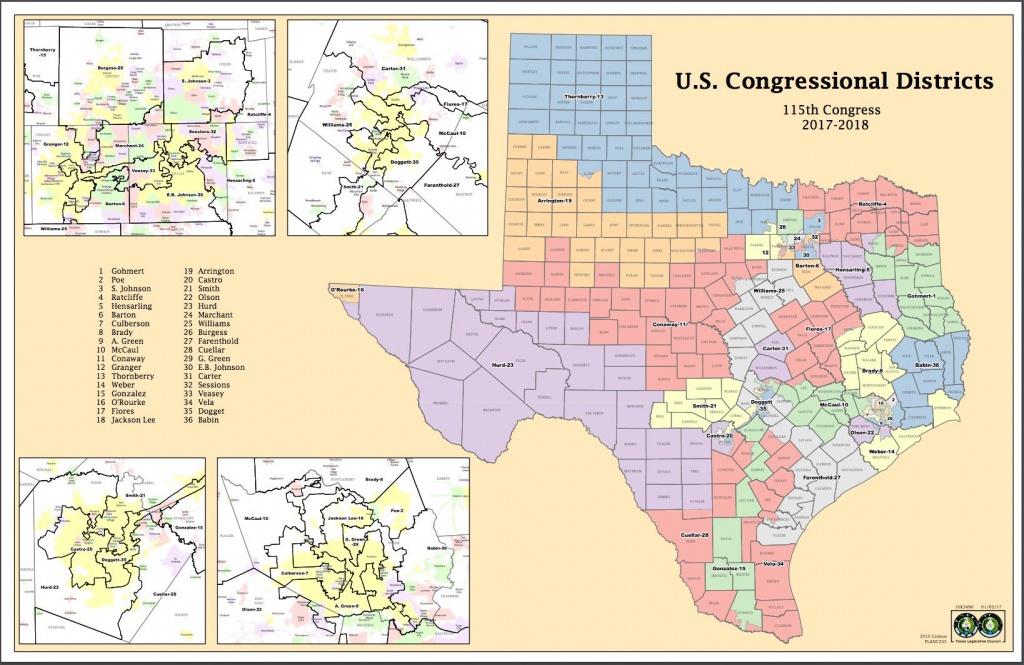 Attorneys Say Texas Might Have New Congressional Districts Before - Texas House District Map