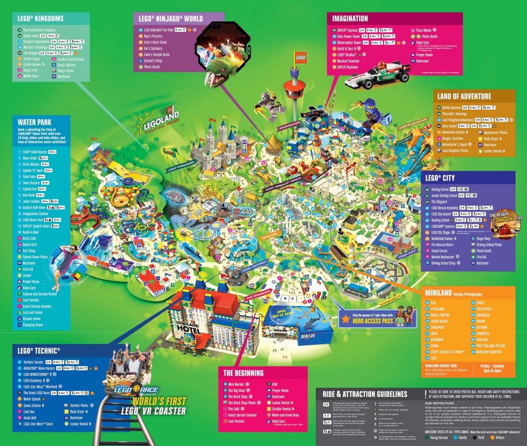 Attractions - Legoland Map California Pdf
