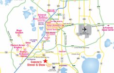 Attractions Map : Orlando Area Theme Park Map : Alcapones - Florida Theme Parks On A Map