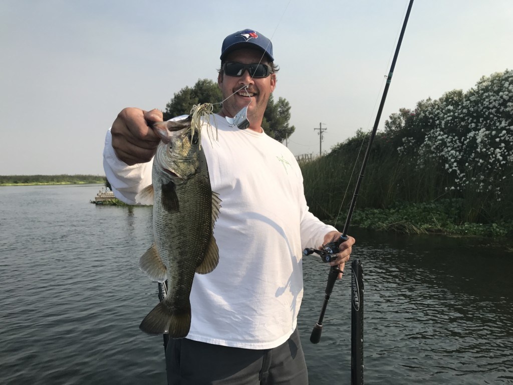 August 2017 Delta Bass Fishing Report | Mark Lassagne - California Delta Bass Fishing Map