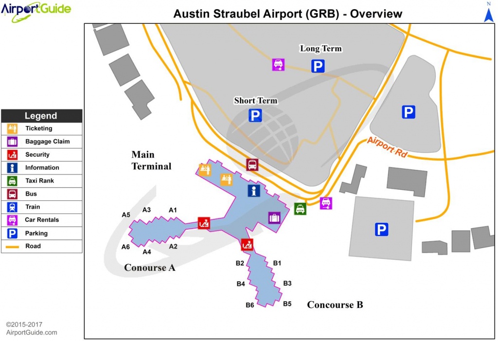 Austin Texas Airport Terminal Map Printable Maps