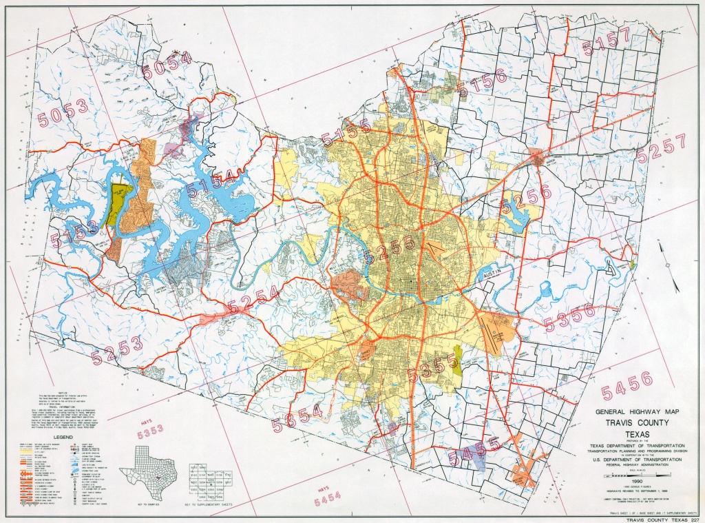 Austin, Texas Maps - Perry-Castañeda Map Collection - Ut Library Online - Austin Texas Bike Map