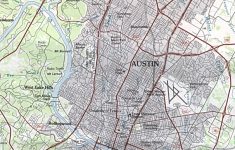 Austin, Texas Maps - Perry-Castañeda Map Collection - Ut Library Online - Street Map Of Austin Texas