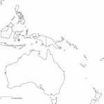 Australia Oceania Printable Outline Maps, Royality Free | Geography   Free Printable Outline Maps