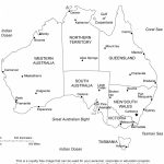 Australia Printable, Blank Maps, Outline Maps • Royalty Free   Free Printable Map Of Australia