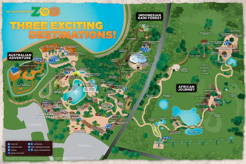 Australia Zoo Map - Zoos In Florida Map