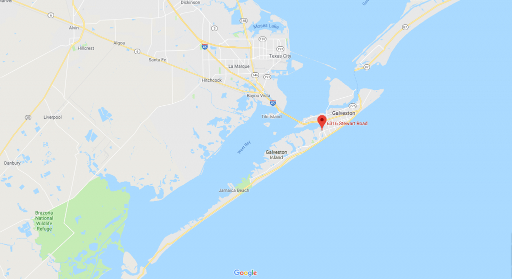 Baby Boy Dies In Hot Car While Father Worked At Galveston Restaurant - Google Maps Galveston Texas