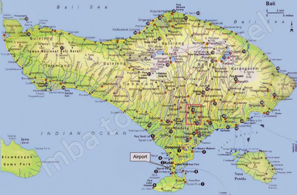 Bali Map For Free: Get Bali Map For Free Here - Printable Map Of Bali