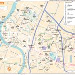 Bangkok Tourist Map   Printable Map Of Bangkok