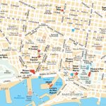 Barcelona Attractions Map Pdf   Free Printable Tourist Map Barcelona   Barcelona City Map Printable