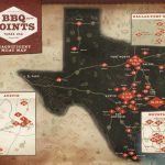 Bbq Passport   Texas Bbq Trail Map