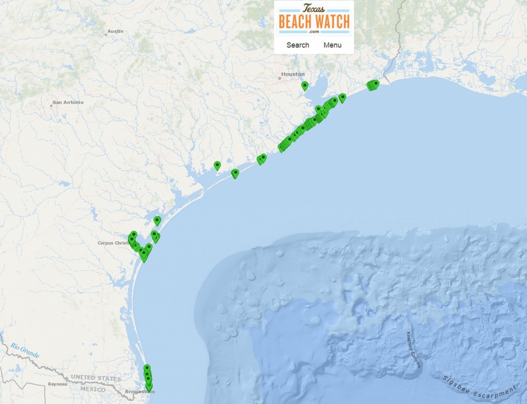 Beach Quality At Many Texas Beaches After Harvey Still Unknown - San - Texas Beaches Map