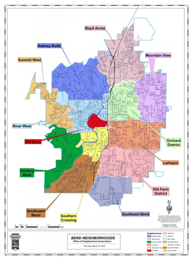 Bend Oregon Maps | Bend Brokers Realty - Printable Map Of Bend Or