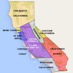 Best California Statearea And Regions Map   Beach Map Of California