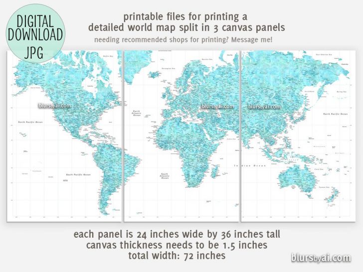 Large Printable Map