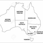 Best Photos Of Australia Map Printable Outline In With States And   Printable Map Of Australia With States And Capital Cities
