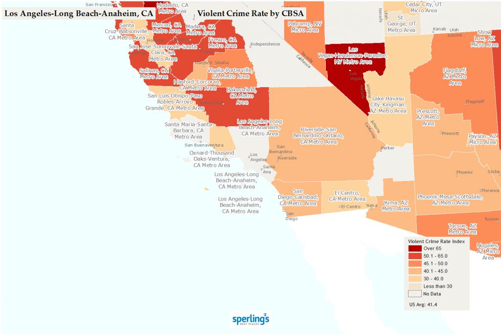 California Cost Of Living Map Printable Maps