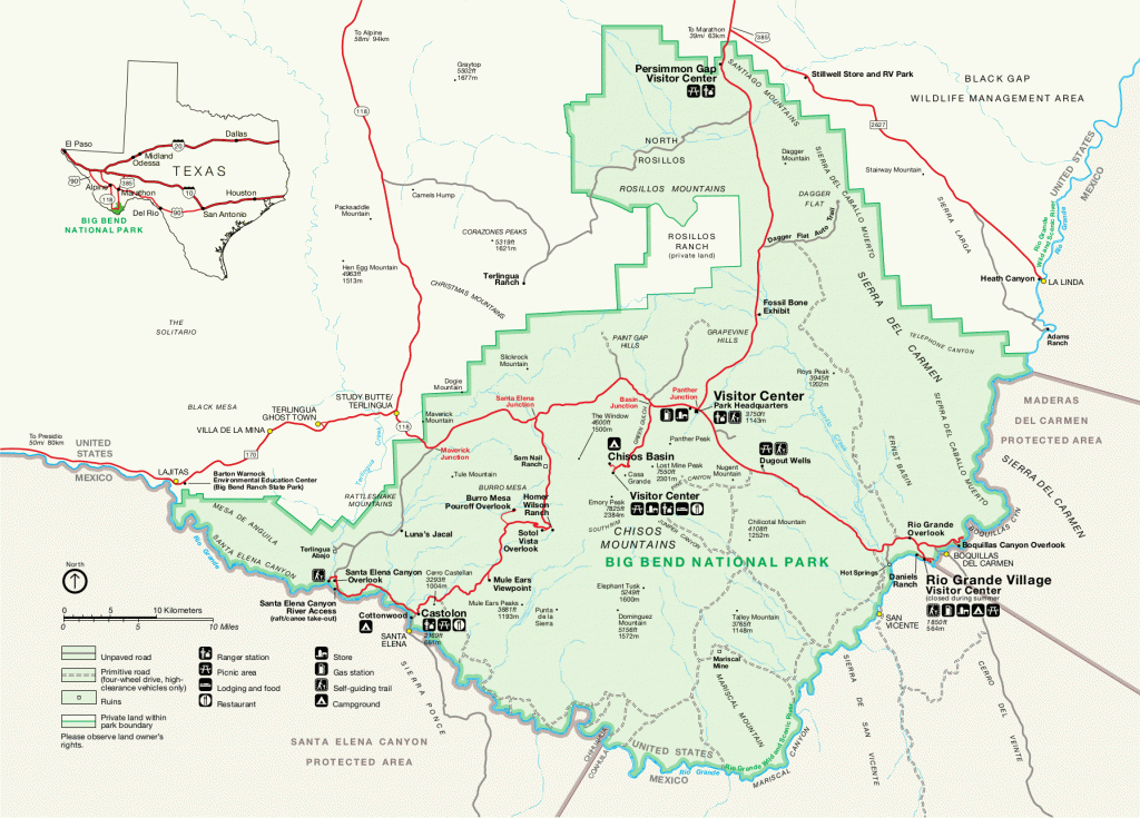 Big Bend Maps | Npmaps - Just Free Maps, Period. - Big Bend Texas Map