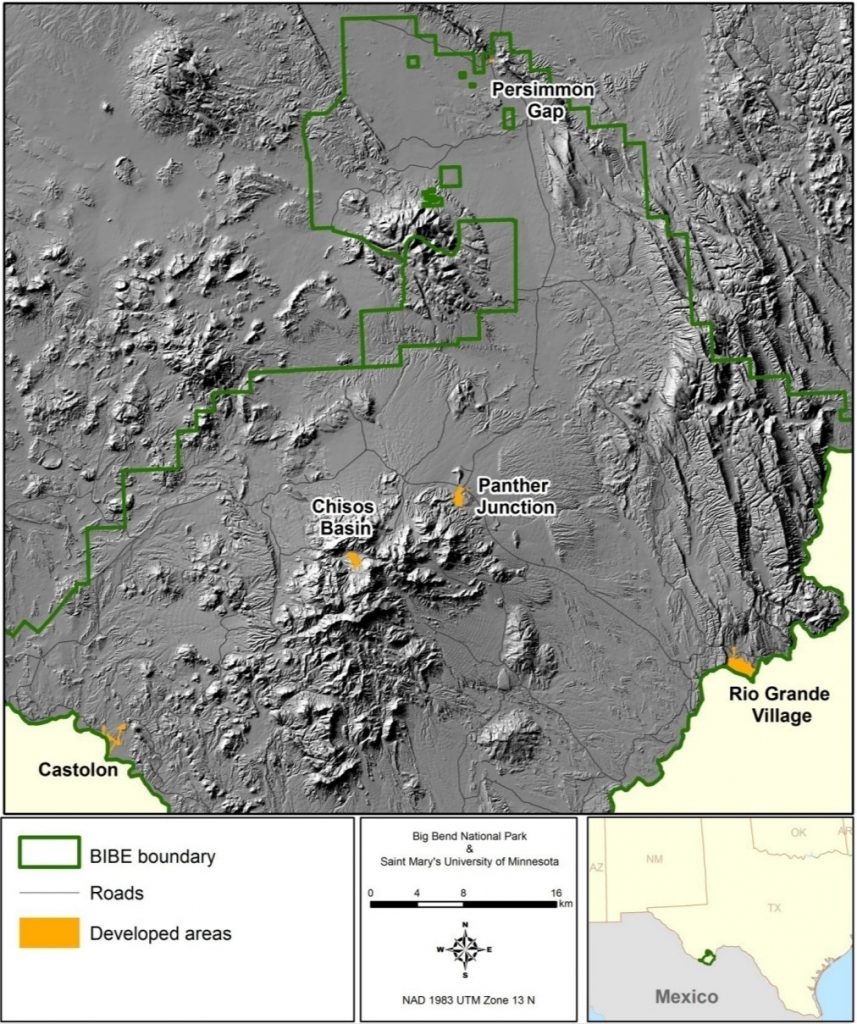 Big Bend Maps Npmaps Just Free Maps Period Map Of Big Bend Area 