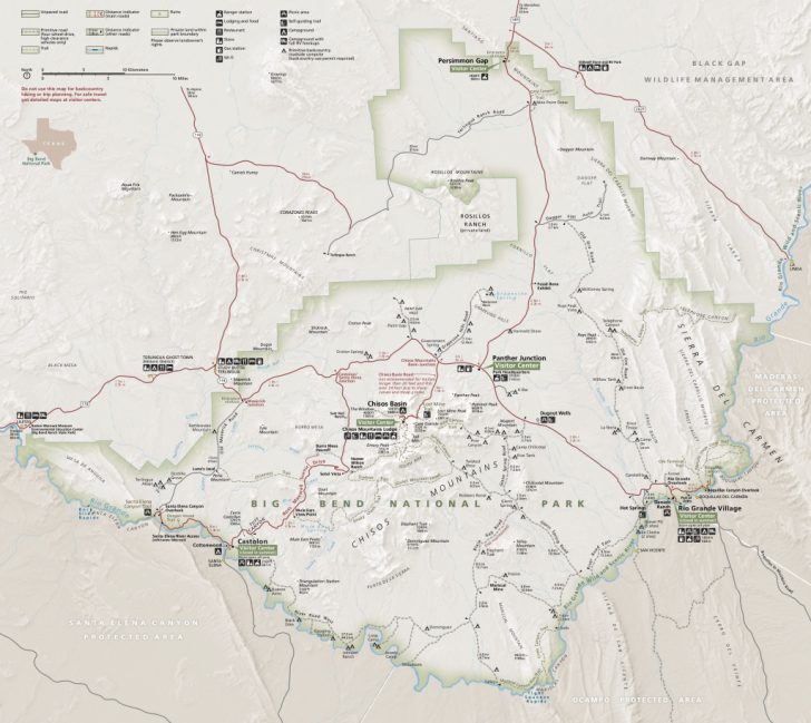 Printable Map Of National Parks
