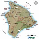 Big Island Of Hawaii Maps   Map Of The Big Island Hawaii Printable