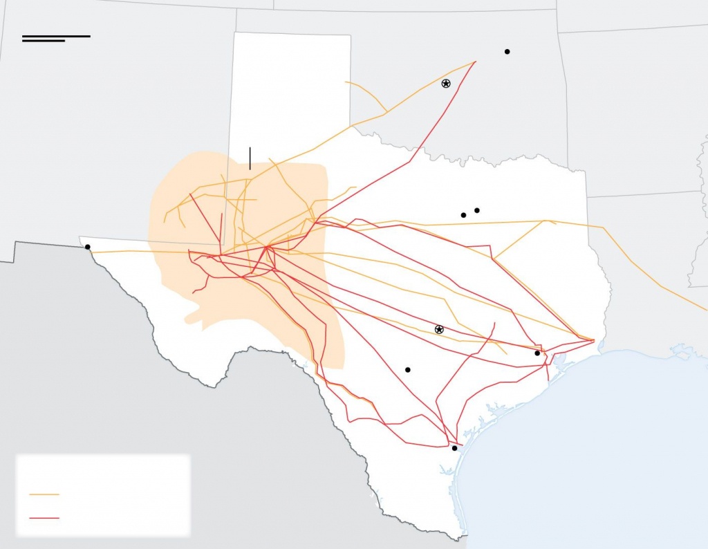 Bigger Oil Pipelines Are Coming To West Texas To Ease Bottleneck - Wsj - Texas Pipeline Map