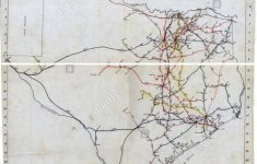 Bissell's Railway Junction Point Map Of Texas Stock Photo: 219337315 - Junction Texas Map