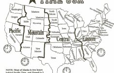Black And White Us Time Zone Map - Google Search | Social Studies - Printable Us Timezone Map