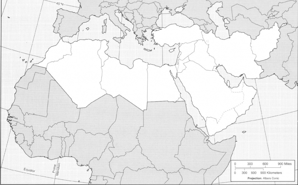 Blank Map Middle East With Other Areas Maps Pinterest Within North - Middle East Outline Map Printable
