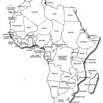 Blank Map Of Africa Countries   Lgq   Printable Blank Map Of Africa