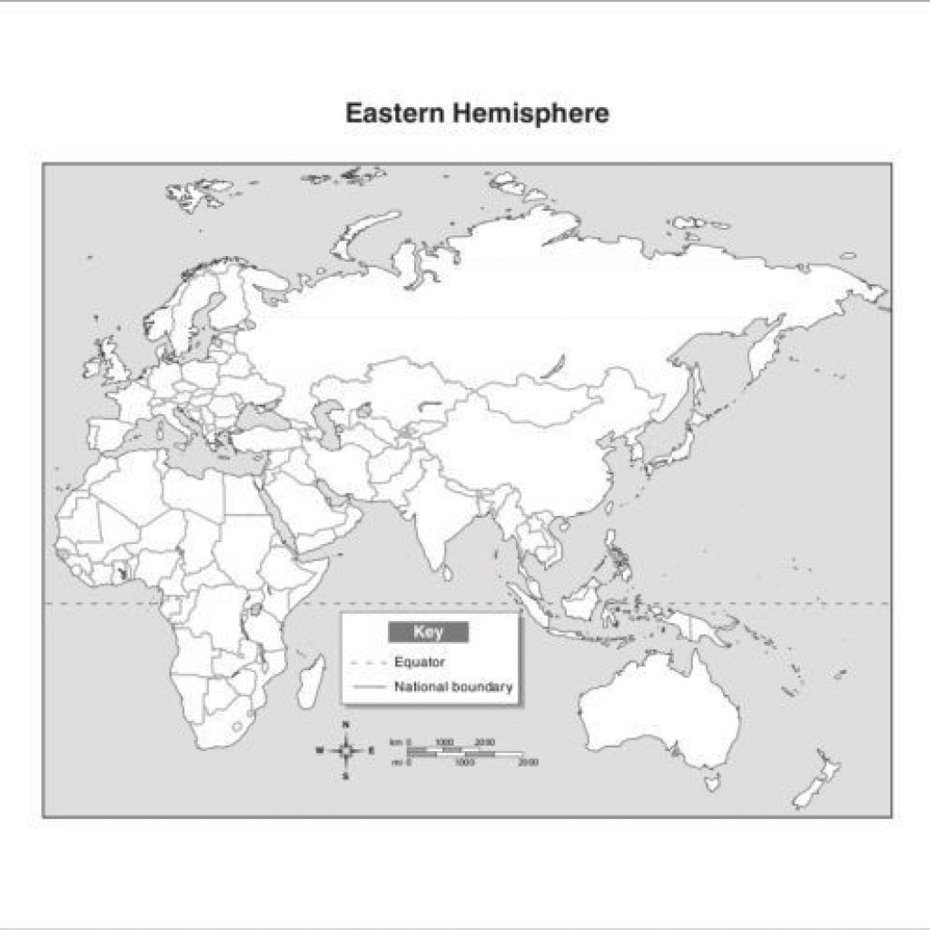 Blank Map Of Eastern Hemisphere 20 See Azizpjax Info - Eastern Hemisphere Map Printable