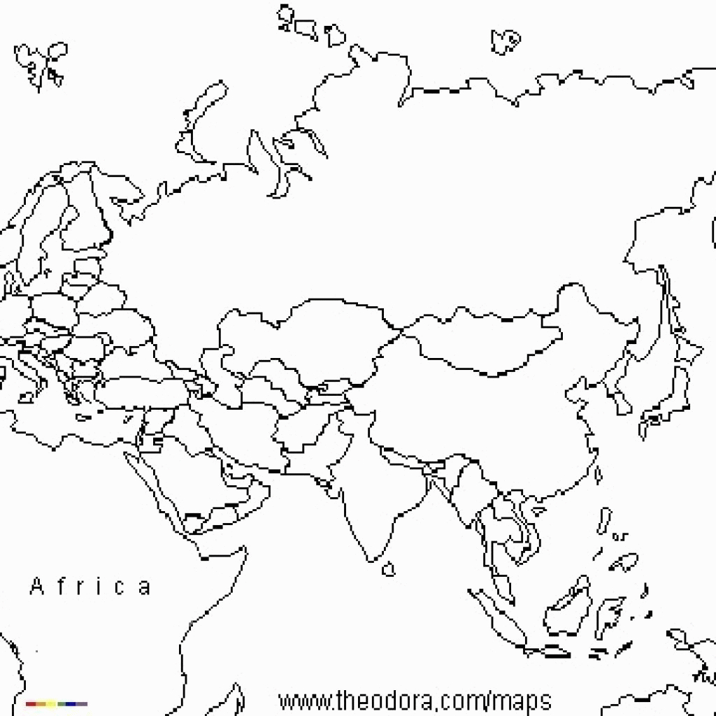 Blank Map Of Eastern Hemisphere Outline Sites Perry Casta Eda - Eastern Hemisphere Map Printable